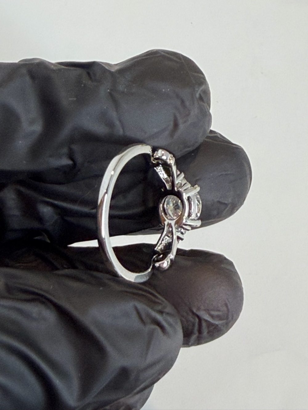 Moissanite Ring Size: 7 - Picture 10 of 17